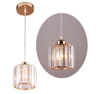 China Artdecolite Adjustable Pendant Light Fixture Dining Crystal Pendant Light Fixture Kitchen Hanging Island Mini Pendant Light for sale