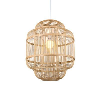 China Mickey Shape Chandelier Wholesale Home Deco Designer Bamboo Simply LED Modern Pendant Lighting for sale