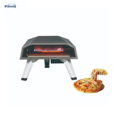 China Large 12 Inch High Efficiency Height Size Outdoor Garden Kitchen Gas Grill Adjustable Portable Outdoor Pizza Oven Hot Sale For Cooking for sale