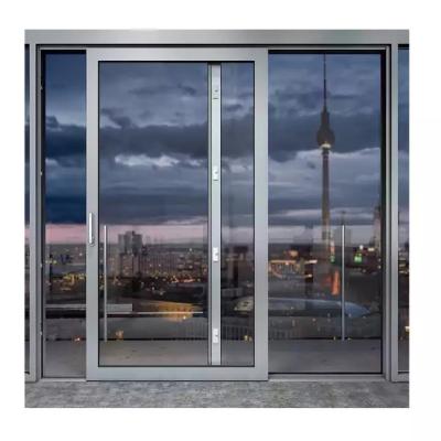 China Aluminum Lifting High Rising Building Glass Sliding Door With CE Standard zu verkaufen