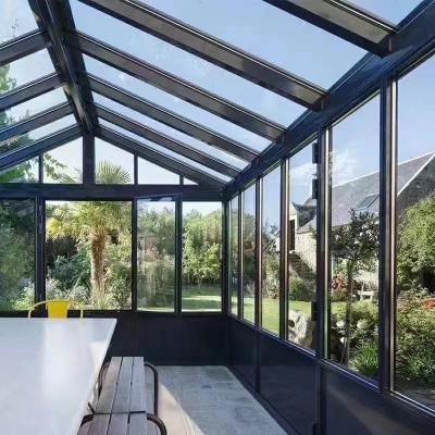 China Aluminium Double Glazed Leak Proof Skylight 2.0mm Powder Coated for sale