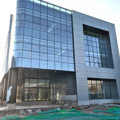 China Exposed Aluminum Cladding Frame Glass Curtain Wall Exterior Customized zu verkaufen