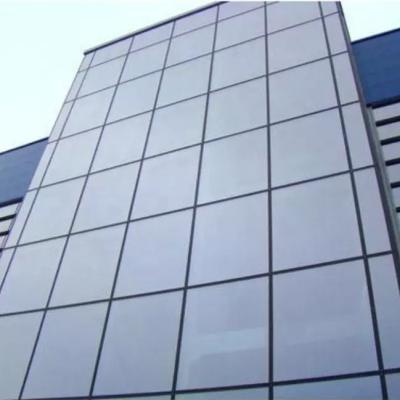 Cina Aluminum Cladding Double Glazed Glass Curtain Wall Modern Waterproof in vendita