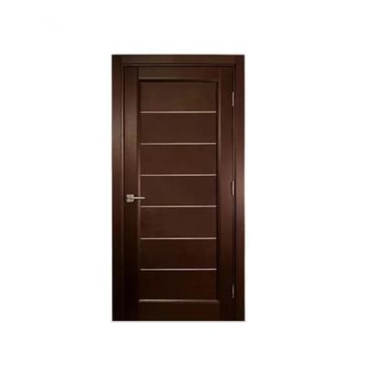 China Puerta de madera interior moderna del diseño del sitio, puerta de madera del MDF del CE en venta