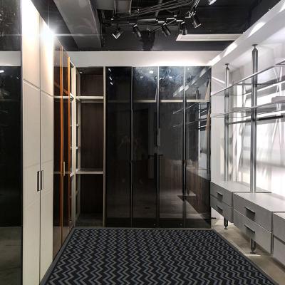 China Schlafzimmer-Wohnzimmer-Glastür-Wandschrank, moderne Hochglanz-Garderobe zu verkaufen