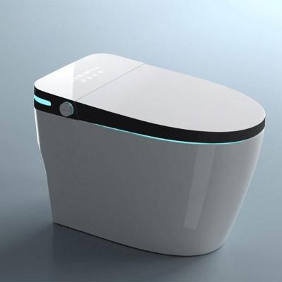 중국 Tesia Modern  Inodoro Ceramic Sensor Sanitary Ware Automatic Wc Floor Mounted Smart Toilet For Sale 판매용