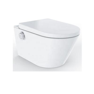 중국 Easy Installation Sanitary Ware Close Stool Round Bowl White Color Heating Toilet 판매용