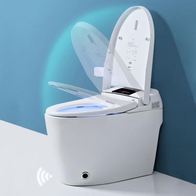 중국 Luxury Bathroom Sensor Electric Automatic Flush Wc Bidet Intelligent Smart Toilet 판매용