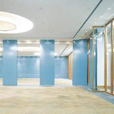 China 100mm Geluiddicht de Muur Beweegbaar Banket Hall Sliding Partition van de Bureauverdeling Te koop