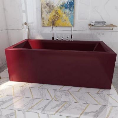 China 1.7m White Gloss Acrylic Freestanding Bathtub Chromed Contemporary Soaking Tub for sale