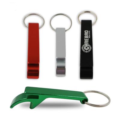 China Viable Custom Premium Metal Key Chain Bottle Opener Logo Bottle Opener Beer Keyring Bottle Opener for sale