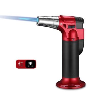 China Promotion Custom Luxury Jet Gun Electric Gas Torch Lighter With Digital Printing for sale