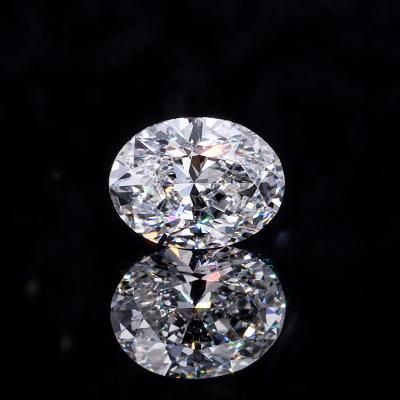 China Jewelry Making Starsgem Lab Grown Diamond 1.5 Ct Lab Oval Loose Diamond for sale