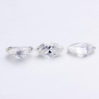 China Loose price 1.5carat marquise cut factory direct sale Wuzhou starsgem set or fire color best moissanite for sale