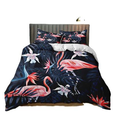 China Folded 3D summer bedding can be customized down the comforter cover aiqingniao leaves hipster style for sale