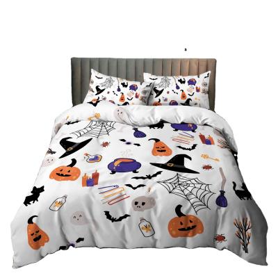 China High Quality Folded 3D Printing Bedding Set With Pillowcase Children's Bedroom Luxury Bedding 3 Piece Set for sale