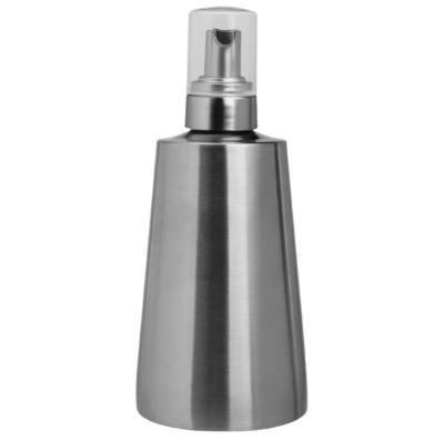 China 350ml 304 Stainless Steel Foam Big Press Dish Soap Dispenser Soap Container for sale