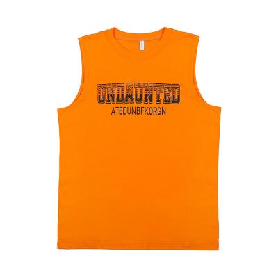 China Men's Breathable Clothing Loose Mens Football Sport Leisure Vest T-shirts QUICK DRY Custom Training Vest for sale