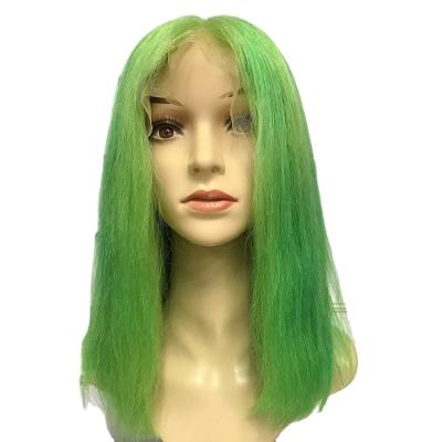 China High Quality Silky Straight 12 Wave Human Hair 13x6 Lace Front Wig Ombre Frontal Color Wholesale China Supplier for sale