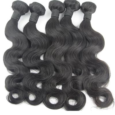 China Indian Hair Wholesale 9A Best 100% Human Hair Cuticle Aligned Hair Bundles Extensions Natural Color Body Wave Hair Bundles for sale