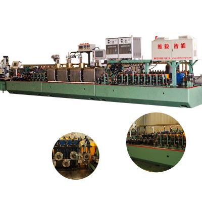 China food & Beverage Factory Welding Pipe Producing Line Stainless Steel Pipe Welded Roll Forming Machine For Making Square Tube for sale