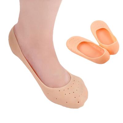 China QUICK DRY Custom Anti Slip Stocking Cut Out Soft Silicone Socks For Women for sale