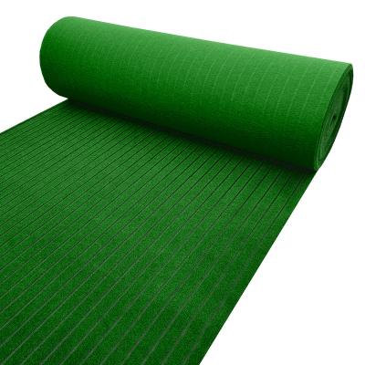 China Large Size Non Slip Wholesale Green Events Carpet Floral Print Event Carpet for sale