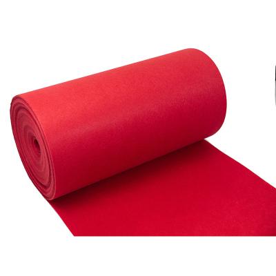 China Non-slip Aisle Capet Roll Entrance Red Mat Navy Blue Disposable Wedding Mat Roll for sale