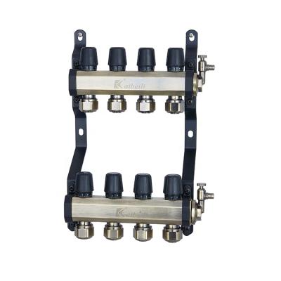 China General Zhejiang Kaibeili System Hpb57-3 Water Floor Heating Hot Forged Brass Manifold for sale