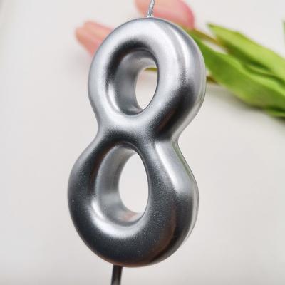 China No Smoking Factory Price Magic Birthday Candles Charms Birthday Candle With Number for sale