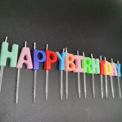 China No Smoking Manufacture Price Funny Candle Birthday Happy Birthday Party Cake Candle for sale