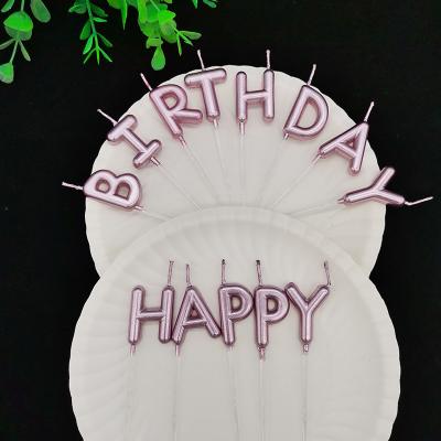 China No Smoking Home Decoration Paraffin Wax Birthday Candle With Burning for sale