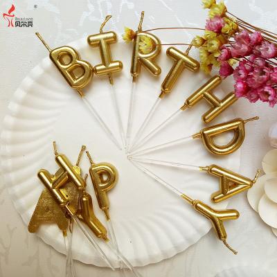 China No Smoking 2022 Popular Birthday Cake Sparklers Candles Birthday Party Cake Candle For Sell for sale