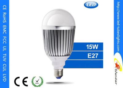 China E27 LED Lighting Bulbs With Aluminium + PC Material Housing  , 15w LED Light Bulb for sale