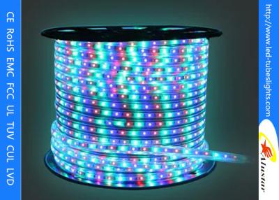 China 220V 110V Flexible LED Strip Light 3528 SMD , Color Changing Led Rope Light for sale