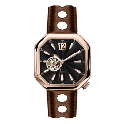 China DIVER Miyota Automatic Luminous Men's Watch Shape Punch Style Genuine Leather Strap OEM Gift Watch For Men for sale