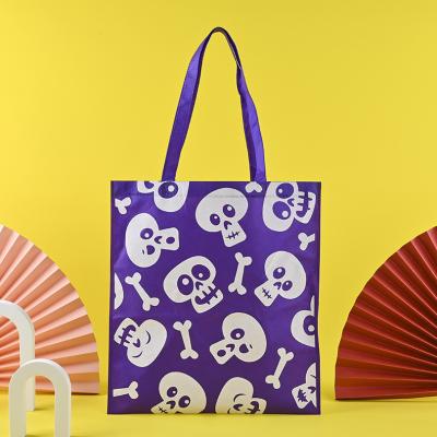 China Tote Bag Foldable Laminated Woven Bag Non Handled Non Woven Bag Spot Advertising Shopping Bag for sale