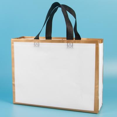 China Green pp woven plastic bag hot sale pp woven bag handled biodegradable sack folding bag for sale