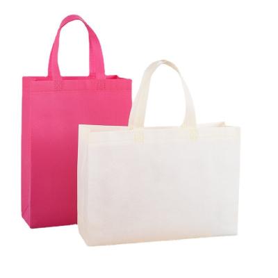 China High Quality Reusable PP Handled Woven Bag Transparent Portable PP Woven Bag In Roll PP Woven Bag Fiber for sale