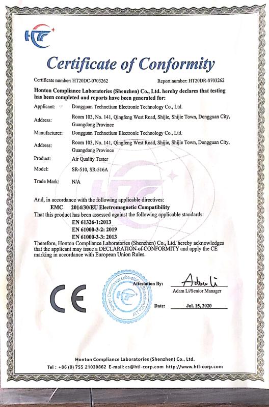 CE - Dongguan Deyi Electronic Technology Co., Ltd.