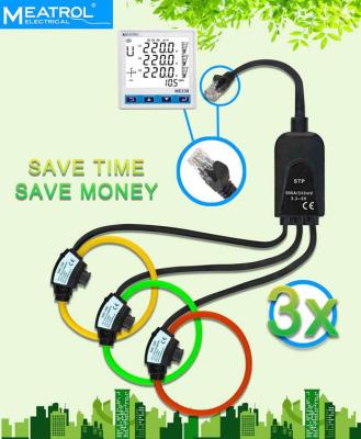 China Integrated Voltage Top Selling Integrator 3 In 1 Flexible Rogowski Coil Current Transducer for sale