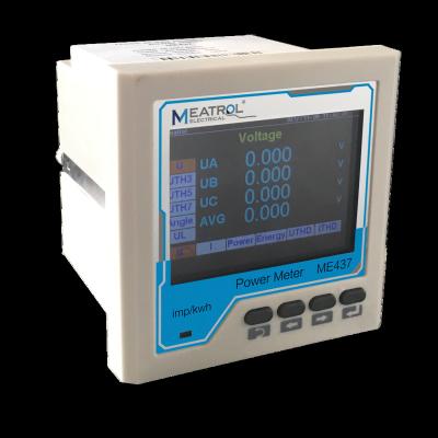 China Three Phase Voltage Meter, LED Display Multifunction Digital Panel Meter PY96 for sale