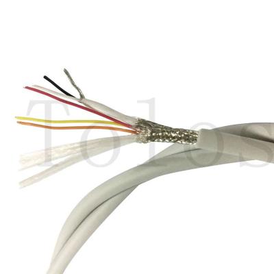 China TPU medical copper raw cable spo2 pulse sensor extension cable for sale