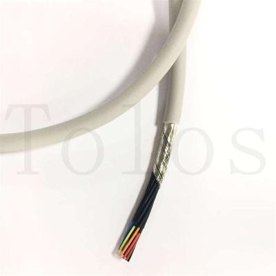 China Hot Selling Ten Lead Break Button Medical ECG Accessories Flexible Medical Cable for sale