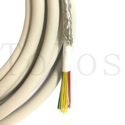 China Weatherproof 68 Core Medical Ultrasound Transducer Probe Cable for sale