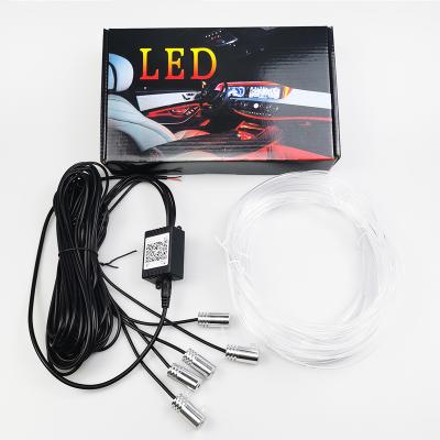 China Automotive Inside Wire Strip RGB Ambient Light Neon Multiple Lighting Ambient Car for sale