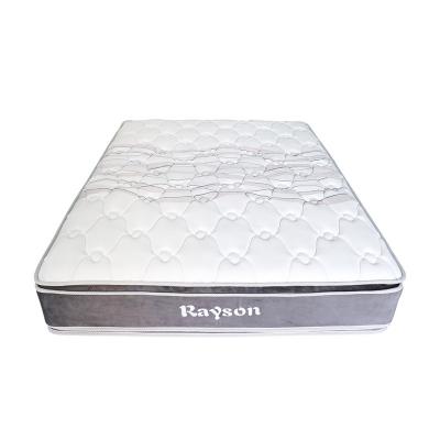 China Factory Direct Sales RAYSON South America 32CM Continuous Box Spring Eco-friendly Vacuum Compress Mattress for sale