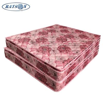 China Cheap Top Design.polyester Queen Size Pillow Foam Mattress Pillow Top Knit Continuous Fabric RAYSON Continuous Spring Box Spring for sale