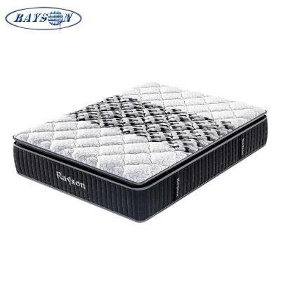 China Rayson Hypoallergenic or OEM Most Popular Hotel Mattress Colchones 5 Star Luxury Mattress For Hotel 7 Zone Pocket Spring for sale