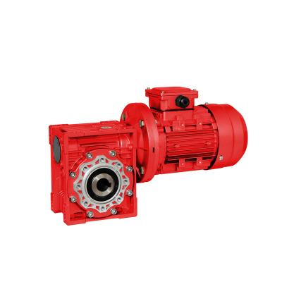 China Impact resistance/small moment of inertia/specialized manufacture compared to high speed worm whecl and worm reducer rv series gear box for sale